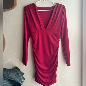 Red Amazon dress size small